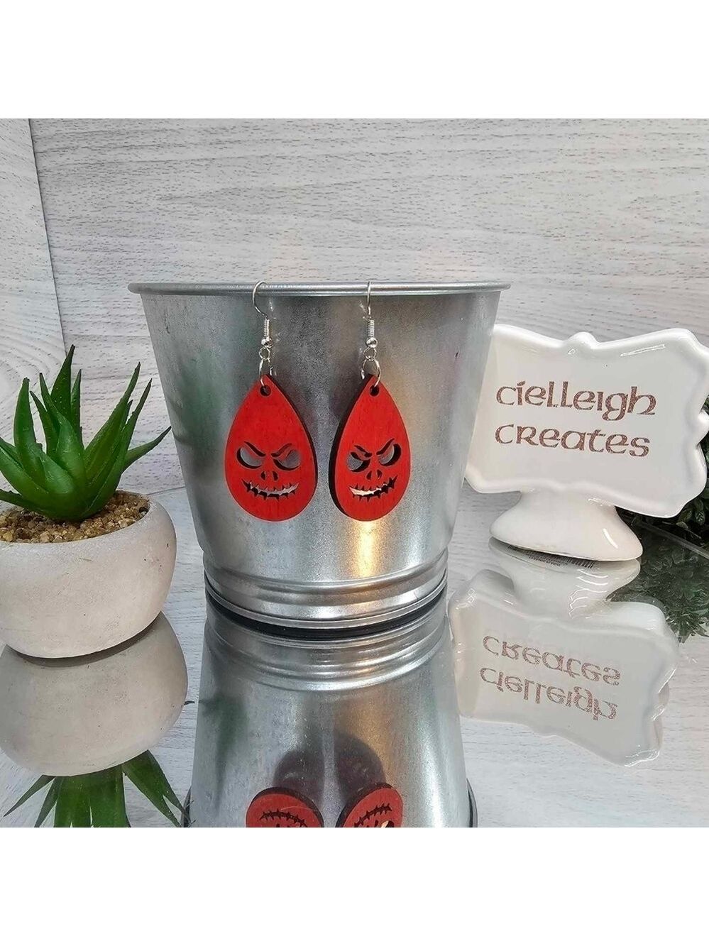 💥4 for $25💥 Halloween Earrings - Ghoul